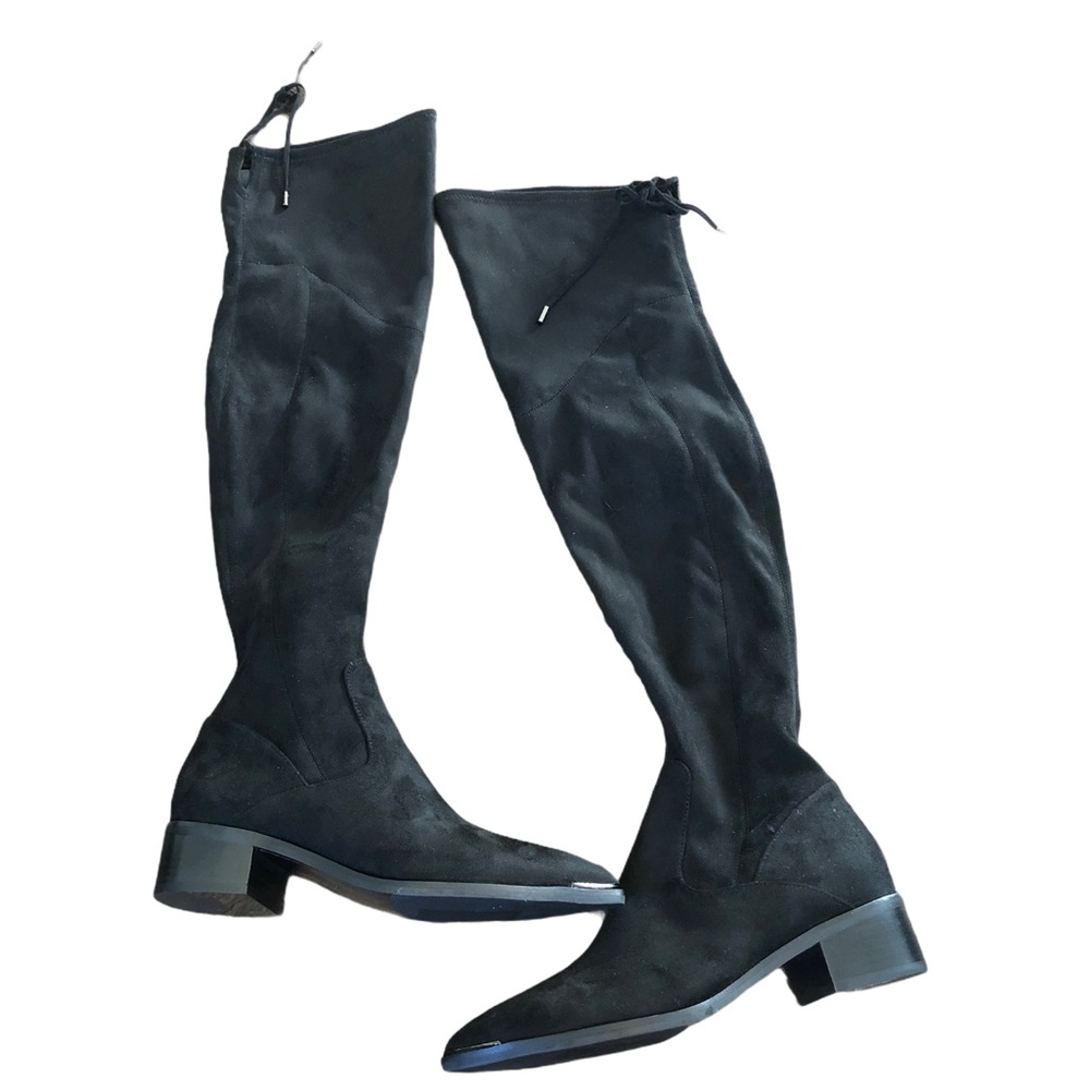 Marc Fisher Yuna Over the Knee Boot size 7M black